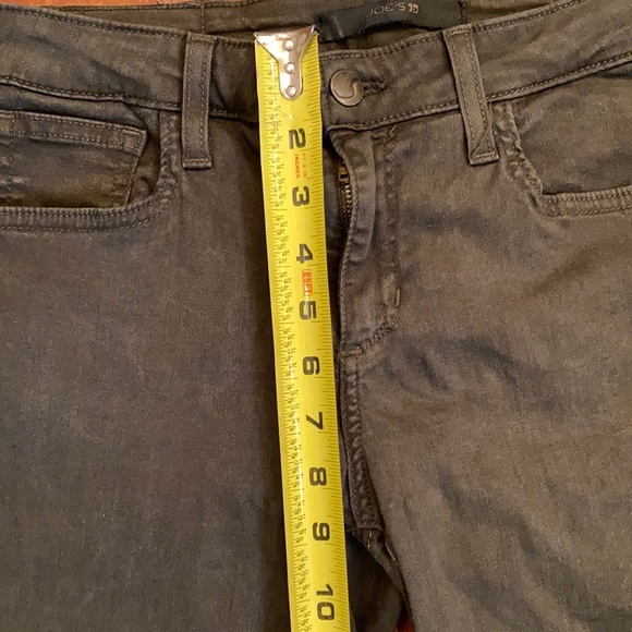 GUC Women’s Joe’s Jeans The Icon Mid-Rise Olive Green Stretch Jeans Sz 27 - Picture 6 of 10